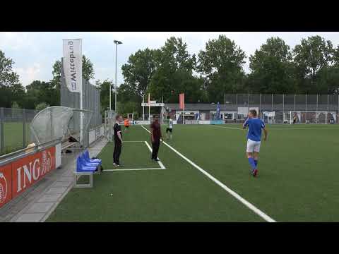 2019-06-04 Eerste helft Loosduinen JO17 - DVV Delft JO15