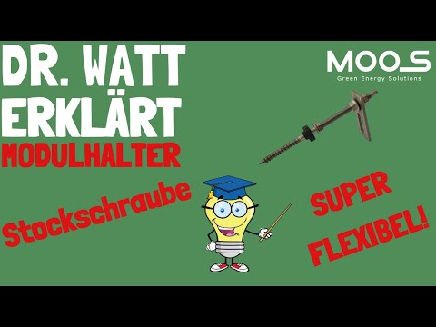 Balkonkraftwerk Montage SUPER FLEXIBEL mit Stockschrauben auch für Eternit Dach | Dr. Watt erklärt