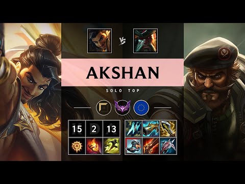 Akshan Top vs Gangplank - EUW Master Patch 25.13