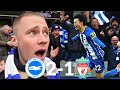 MITOMA SCORES LATE WINNER!! | 2-1 | Brighton VS Liverpool | Match Day Vlog | FA Cup 4th Round