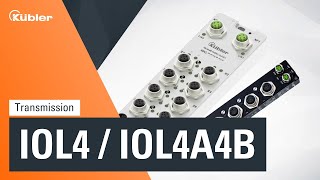 Introducing the IO-Link Master devices IOL4 / IOL4A4B