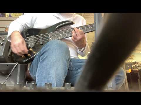 Carvin LB-76F Fretless Six String Bass LB76 - Piano Black image 9