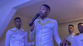 Pr Xavier última visita com Santa Ceia