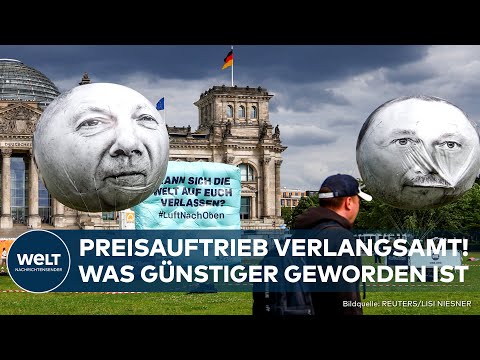 DEUTSCHLAND: Inflation sinkt, aber "weiterhin über Gesamtteuerung" – Was günstiger geworden ist