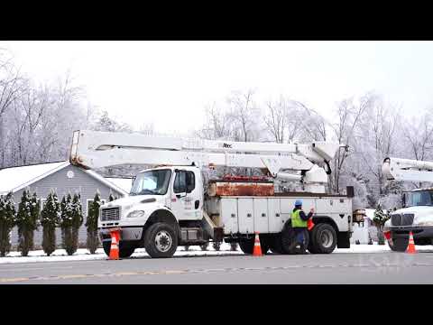 12-02-2019 Sanford, MI - Damaging Ice Storm Aftermath