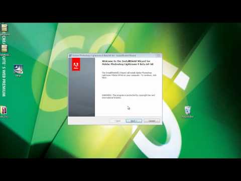 Download and Install Lightroom 4 beta