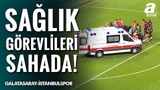 Galatasaraylı Futbolcu Ahmed Kutucu Ve İstanbulspor'un Kalecisi İsa Doğan Çarpıştı!