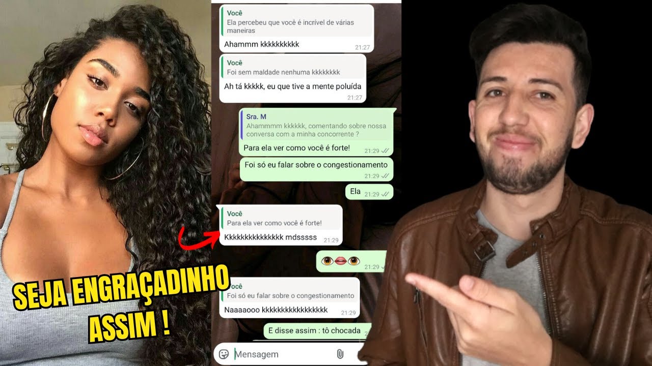 USEI O MELHOR JEITO DE DEIXAR A CONVERSA ENGRAÇADA (Super Assunto)