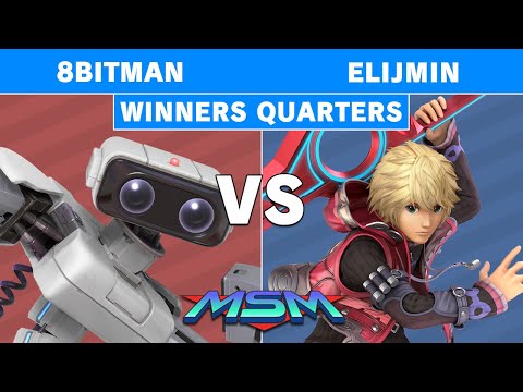 MSM Online 52 - 8BitMan (ROB) Vs. EliJMin (Shulk) - Winners Quarters