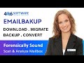 EMAILBAKUP - Download Emails or Migrate to Another Server
