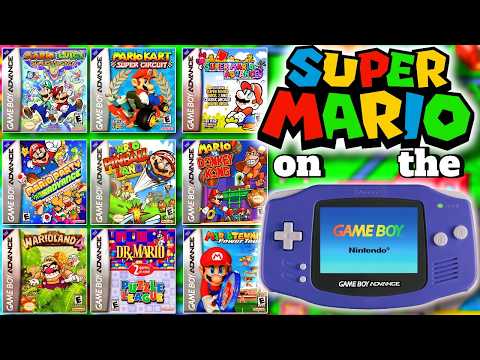 The INCREDIBLE World of Mario on the GBA!