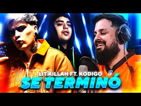KODI ES EL PAPI DEL FLOW | PAPO REACCIONA A LIT killah ft. Kodigo - Se Terminó