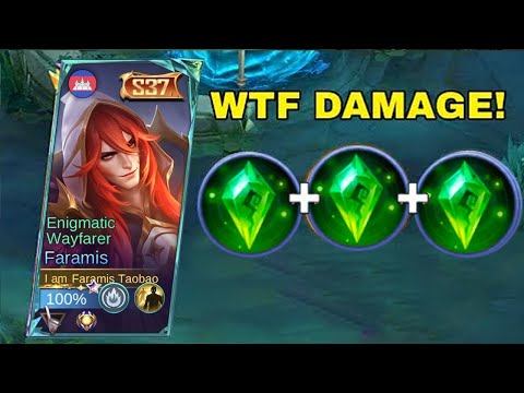 FARAMIS BEST FULL DAMAGE BUILD! INSTANT 1 SHOT DELETE ENEMY! ( Faramis best build 2025 )