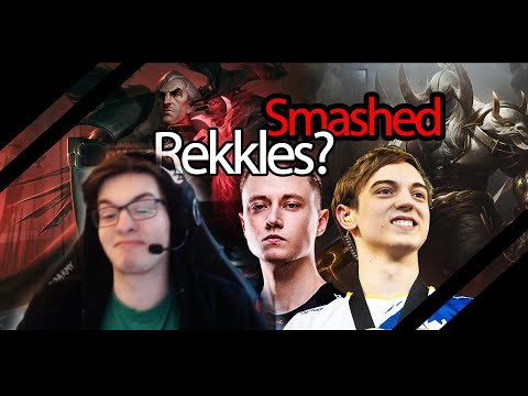 SMASHED REKKLES in Scrims? (Perkz) | Caps & Mikyx Swain-Aatrox botlane DUO