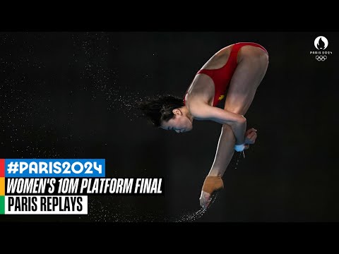 Women's 10m Platform Final 💧✨| Paris Replays