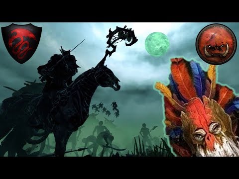 A GIANT and a BLACK COACH SHOW US A CRAZY ENDING! - Undead vs. Greenskins - Total War Warhammer 2