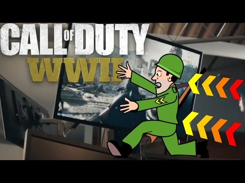 Call Of Duty: WWII Possible "Side Step/Dashing" Movement System?? (COD World War II Gameplay)