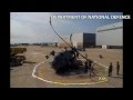 Video shows sparks flying during Sea King Helicopter Crash