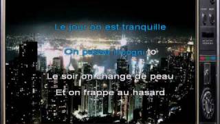 Daniel Balavoine - Quand on arrive en ville (Karaoke)