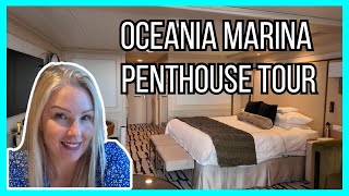 Oceania Marina Cruise Ship Penthouse Suite Tour