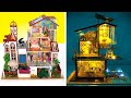 DIY Awesome Mini Houses With Incredible Decor! || 2 Cool Dollhouse Kits