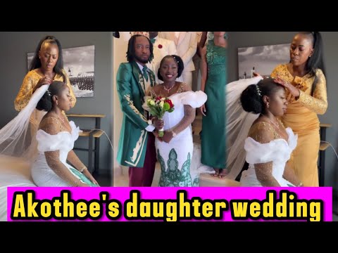 So beautiful 😍 Akothee's daughter Fancy wedding in France #wedding