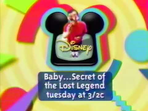 Baby Secret Of The Lost Legend (1997) Bumper - Disney Channel