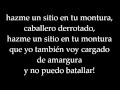 JOAN MANUEL SERRAT - «Vencidos» - Poema de León Felipe