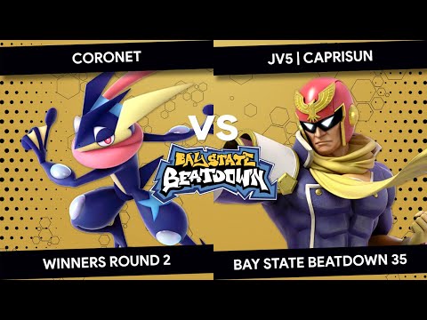 Bay State Beatdown 35 - Coronet (Greninja) vs Caprisun (Captain Falcon) - Winners Quarters