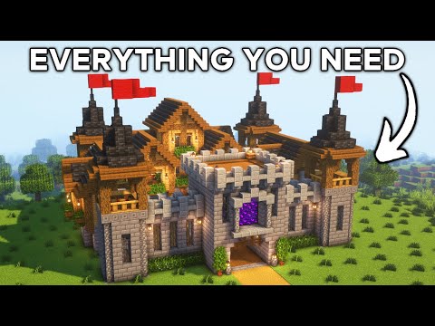 Minecraft: How to Build a Castle | Tutorial🏰