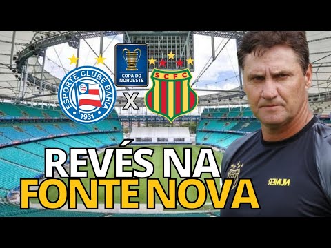 COM GOL ANULADO SAMPAIO CORRÊA PERDE PARA O BAHIA EM JOGO MARCADO POR TERRORISMO CONTRA O TRICOLOR