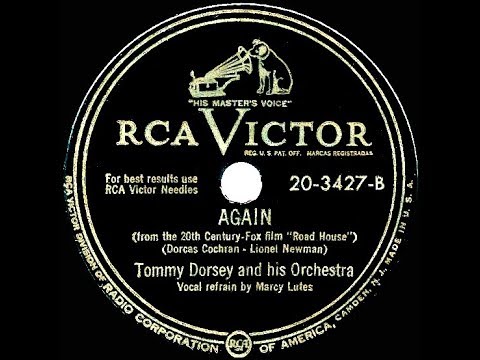 1949 Tommy Dorsey - Again (Marcy Lutes, vocal)