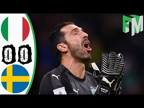 Italy vs Sweden 0-0 - All Goals & Highlights - World Cup Qualifiers 13/11/2017 HD