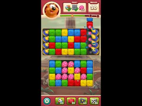 Toon Blast Level 2762 - NO BOOSTERS 🐻🐺🐱 | SKILLGAMING ✔️