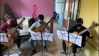 Kithara Project Mexico Preview of Alboroto de Cucarachas for guitar ensemble by Marco Pereira