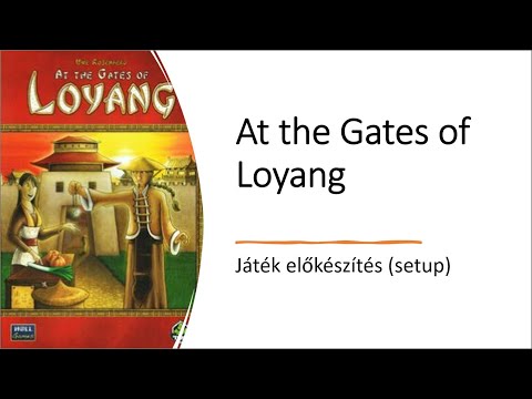 At the Gates of Loyang - egyszemélyes előkészítés (solo setup) - Robert SoloPlay