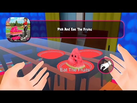 Mother Simulator: Mom Life - Eating Fruit - Gameplay Walkthrough Part 9