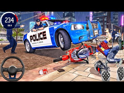 New US Cop Car Chase Simulator 2026 - Police Cars Driving 3D - Car Android GamePlay