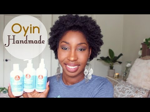 Oyin Handmade Conditioning Care System  | FIRST IMPRESSIONS | Very Detailed!