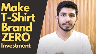 Make T Shirt Brand and Sell with ZERO INVESTMENT | Make money online | Urdu Hindi
