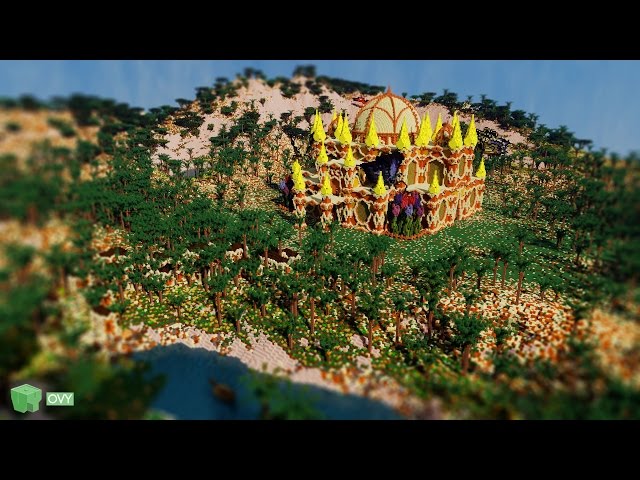Butterfly Palace | By Tasch_De_Cube Minecraft Map