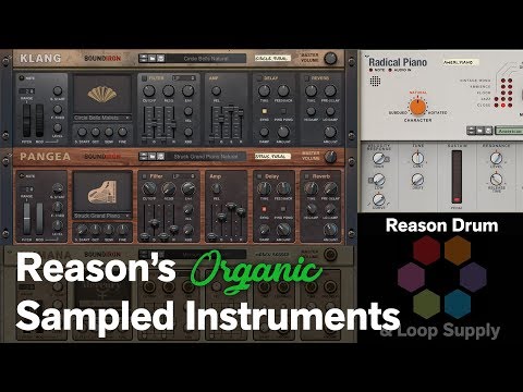 Reason\'s Organic Sampled Instruments