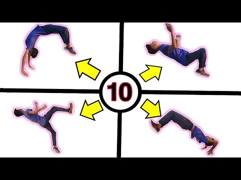 TOP 10 Easiest Flips🔥! *At Home*