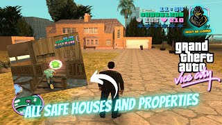 All safe houses and properties location in GTA Vice City big mission pack