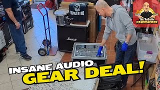 AUDIO GEAR STEAL FOR $50, FAKE SILVER COIN, AND MORE PAWN SHOP SURPRISES!
