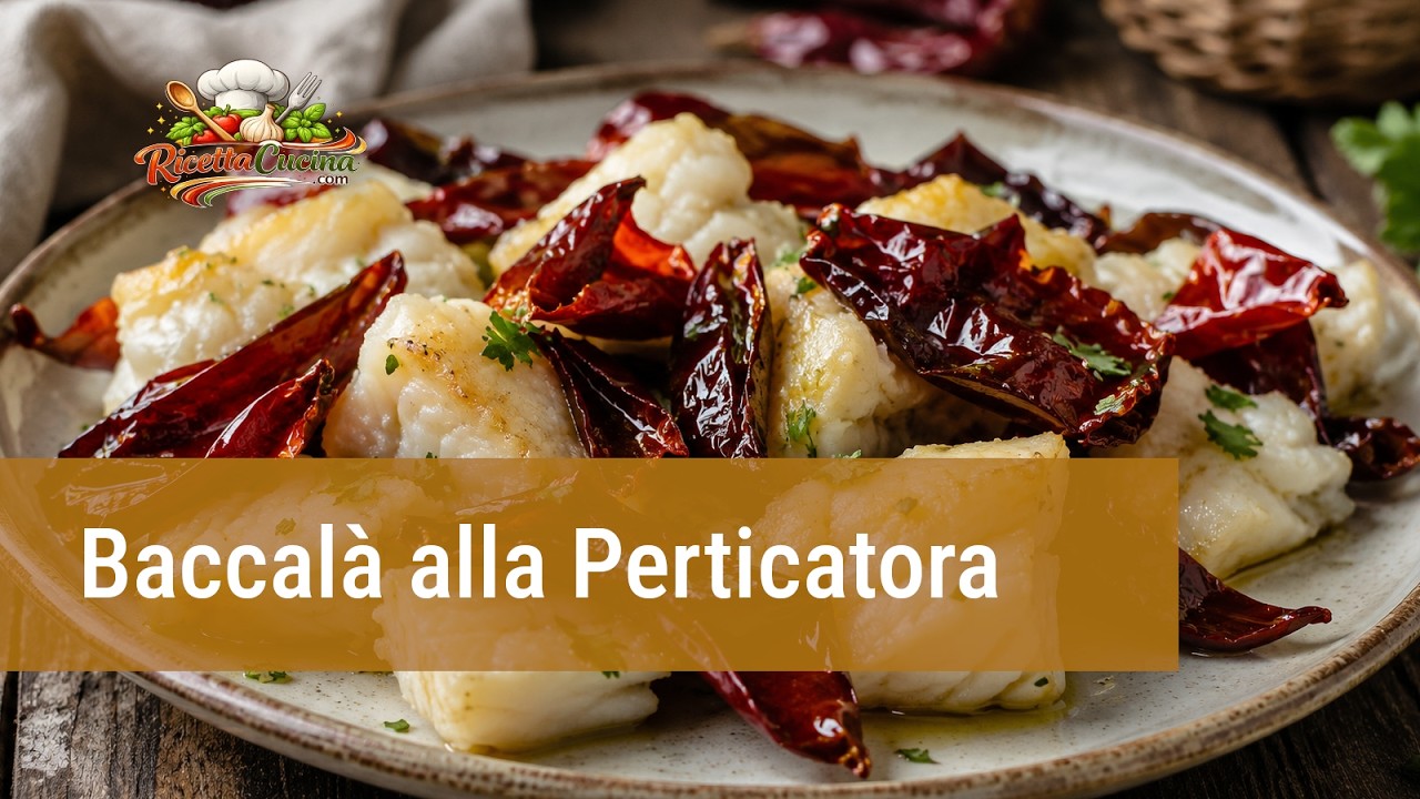 Anteprima video di Video Ricetta Baccalà alla Perticatora