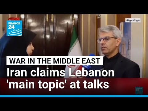 Iran claims Lebanon 'main topic' at peace talks with US