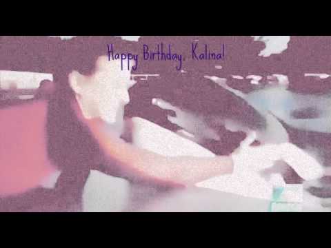 Happy Birthday, Kalina!