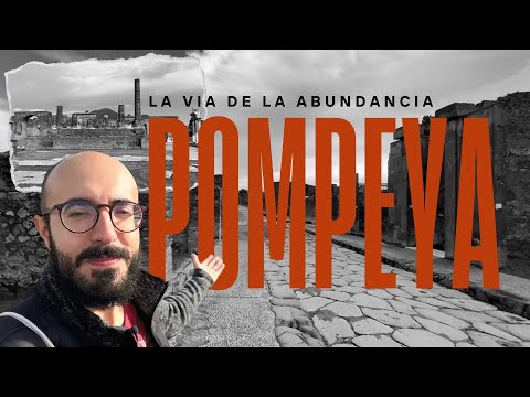 THE MOST LUXURIOUS STREET IN POMPEII | Strolling alone along the Via della Abundancia