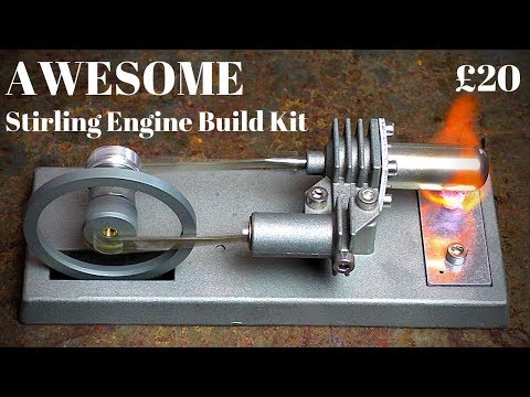 AWESOME £20 Stirling Engine kit from Ebay. Easy build.